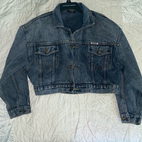 Cropped Denim Jacket - Picture 1 of 4